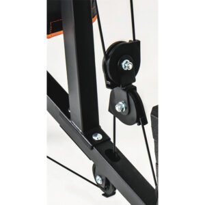 Everfit MSK-500 jėgos treniruoklio kabelių ir skriemulių mechanizmas