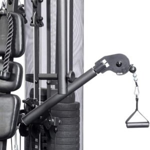 KETTLER MULTIGYM PLUS 4 reguliuojama trosų rankena su svorių bloku