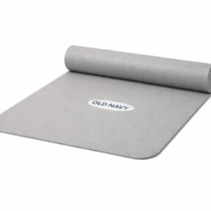 pilates kilimelis old navy pilkas baltas fonas