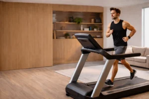 Stacionarūs treniruokliai – treniruotė ant bėgimo takelio